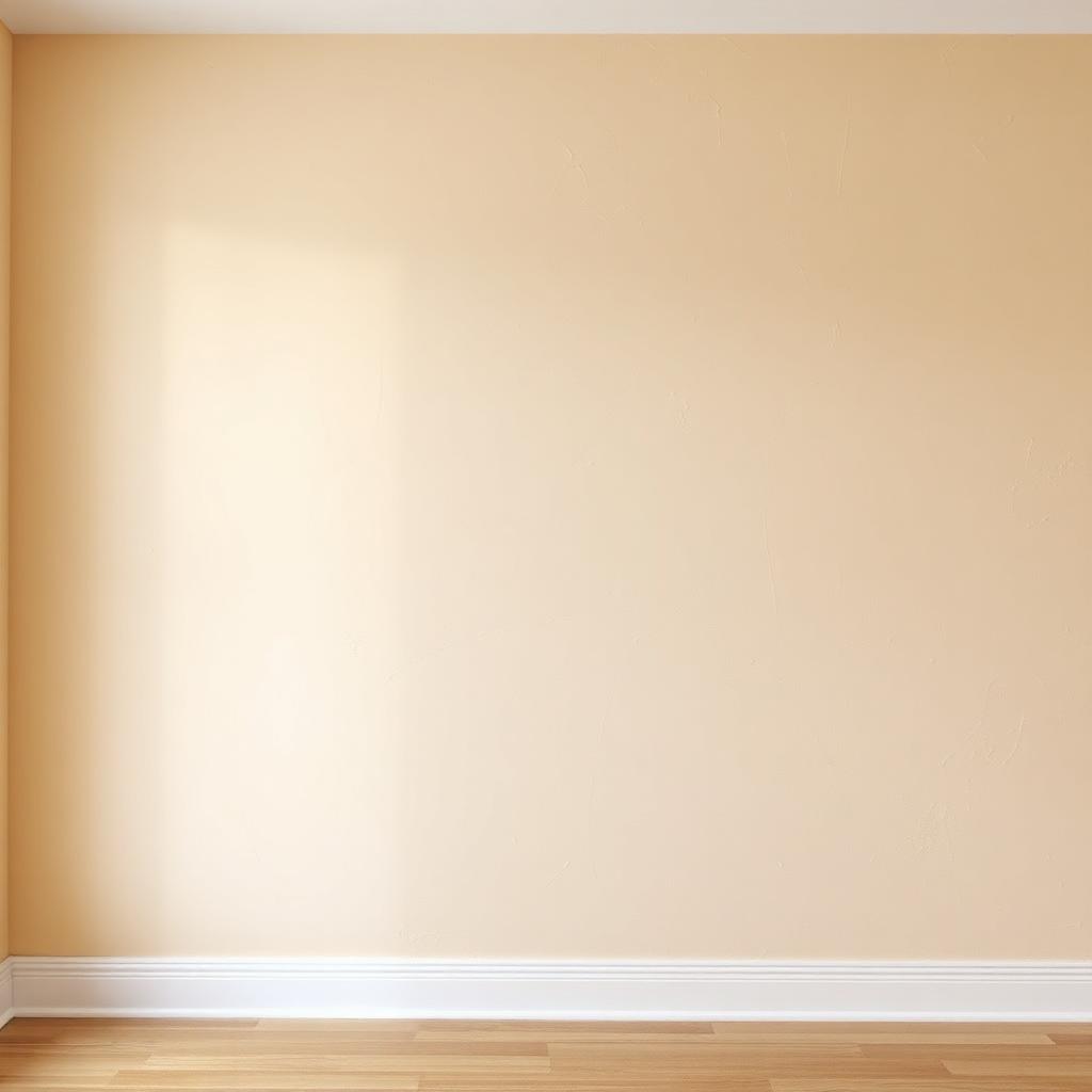Smooth texture-matched and repainted wall after drywall patching in Colorado Springs